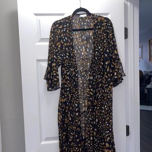 Leopard Midi Dress